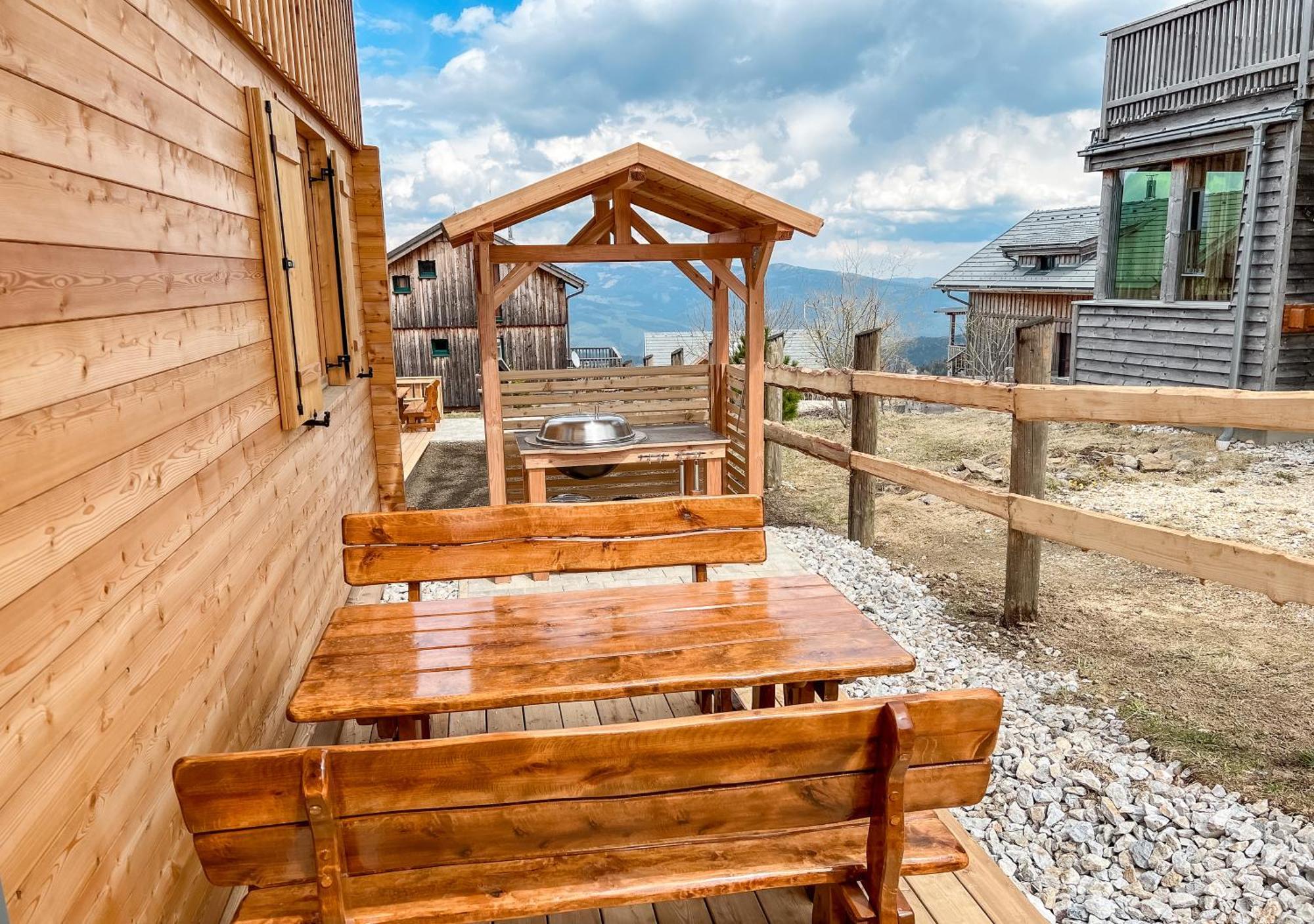 1A Chalet 'Horst' Wandern, Grillen, Panorama Sauna! Klippitztorl Exterior foto